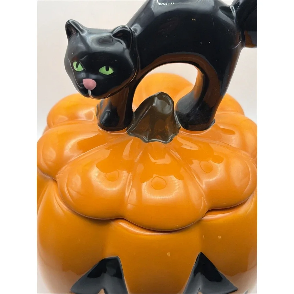 Cheryl's Cookies BLACK CAT & JACK-O-LANTERN 11